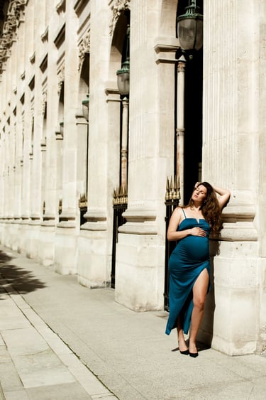 shooting grossesse en extérieur