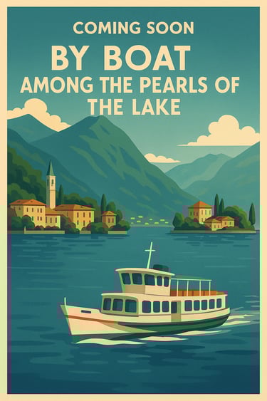 Traveler exploring Lake Como itineraries with villas, villages, and boat tours
