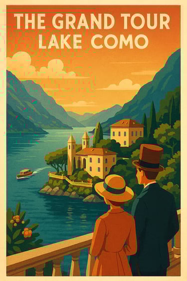 Traveler exploring Lake Como itineraries with villas, villages, and boat tours