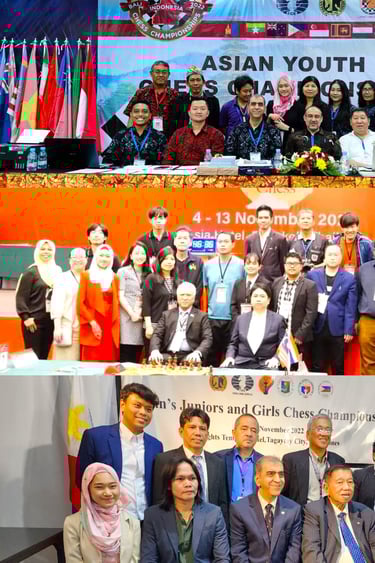 Ellie Emira and Asian Chess Federation, at Asian Youth Indonesia 2022, Eastern Asia Thailand 2022,