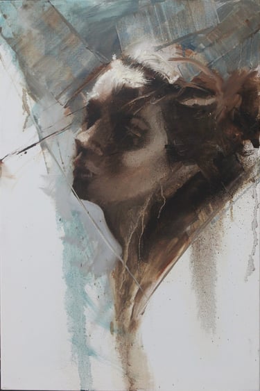 Maria - Óleo sobre tela