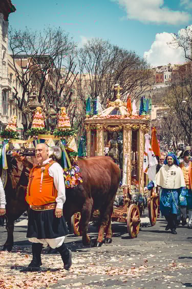 Sant’Efisio festival in Cagliari, one of Sardinia’s most important religious events