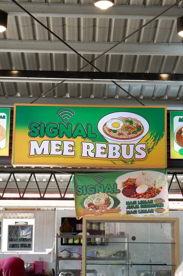 Signal Mee Rebus at Signal Food Square by GlobalKitc Kota Kinabalu