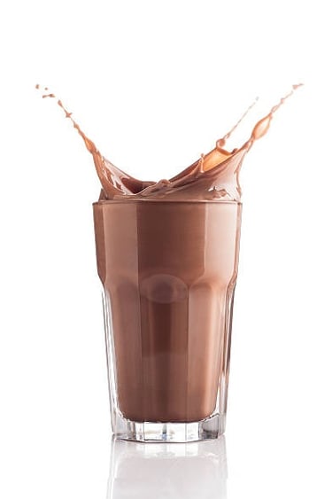 vaso-chocolate batido Bar El Tambucho Jerez