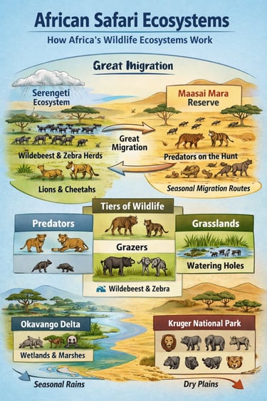 african safari ecosystems explained