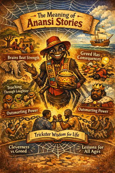 Meaning of Anansi Stories Explained Simply
