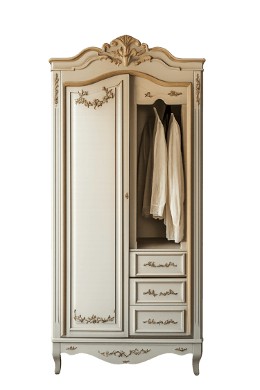 Luxury Hand-Carved Teakwood Wardrobe – Classic Royal Almirah Furniture Saharanpur