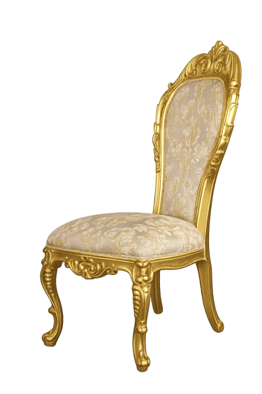Royal Baroque Style Dining Chair – Crown Crafter Saharanpur