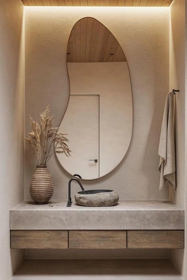 wabi-sabi como tendencia de interiorismo de 2024