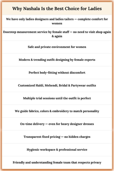 why Nashala Is the Best Choice for Ladies