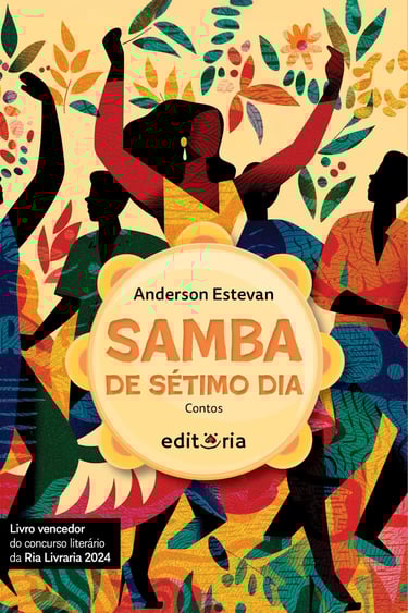 a book cover of a book with a colorful illustration of a woman dancing