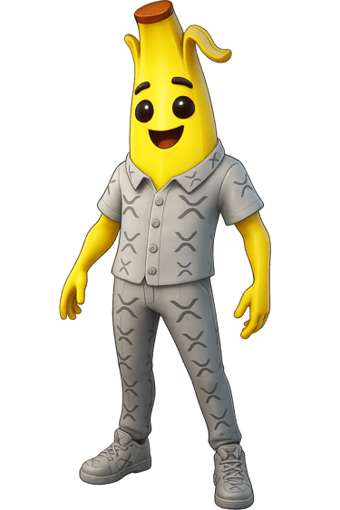a cartoon banana banana banana banana