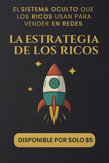 E-book La estrategia de los ricos: para vender en redes sociales