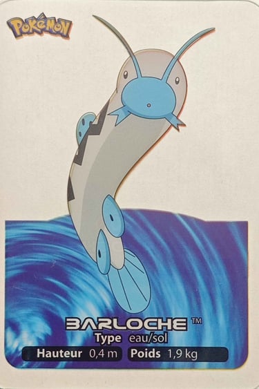 100 Barloche Lamincards Pokémon série 3