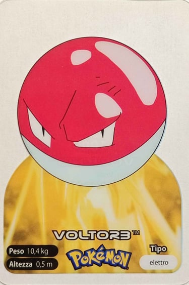 100 Voltorb lamincards spécial édition