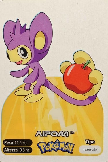 190 aipom Lamincards spécial édition