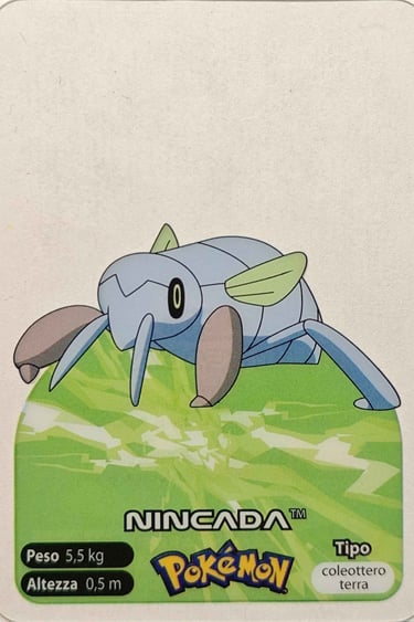 290 nincada Lamincards spécial édition