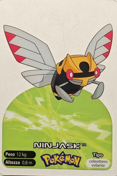 291 Ninjask Lamincards spécial édition