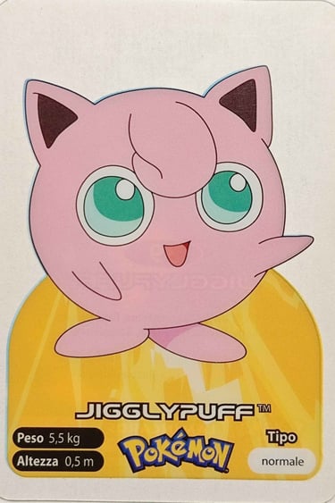 39 jigglypuff lamincards spécial édition