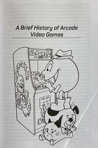 Pac-Man Cartoon Mark Arnold Chapter Art
