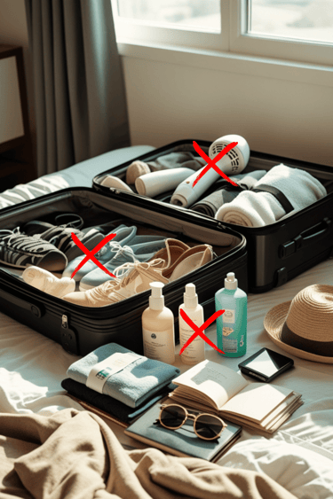 Do not carry bulky items on travel