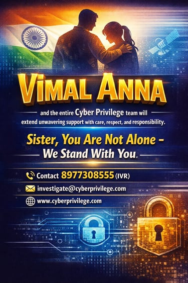 Vimal Anna by G Vimal Kumar CTO Cyber Privilege CSR Ver 2.8 8977308555
