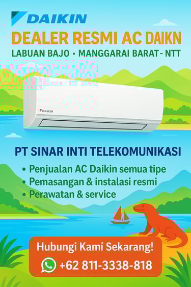 Dealer DAIKIN Labuan Bajo NTT