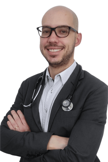 foto do Dr. Caio Martins, médico especialista em Clínica Médica em Curitiba