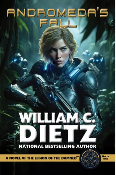 Book Cover: Andromeda's Fall by William C. Dietz