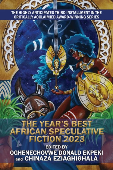 Book cover: The Year's Best African Speculative Fiction 2023