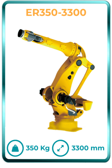 Robot industrial chino de calidad en México tipo Estun 6ejes modelo ER350-3300