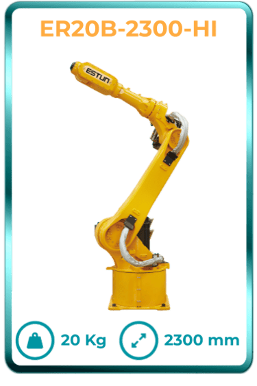 Robot industrial chino de calidad en Mexico tipo Estun 6ejes modelo ER20-2300-HI