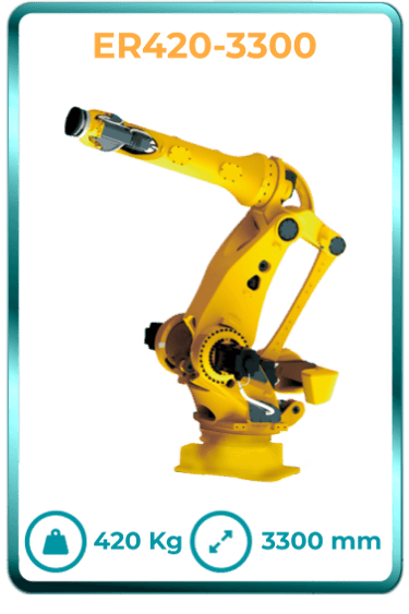 Robot industrial chino de calidad en Mexico tipo Estun 6ejes modelo ER420-3300