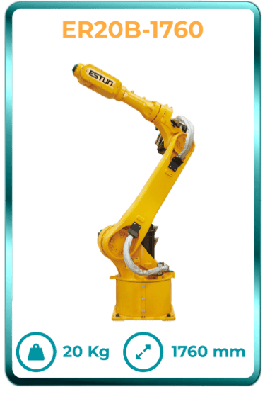 Robot industrial chino de calidad en México tipo Estun 6ejes modelo ER20B-1760