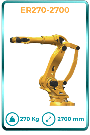 Robot industrial chino de calidad en México tipo Estun 6ejes modelo ER270-2700