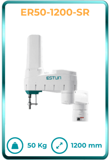 Robot industrial Scara chino de calidad en México modelo Estun ER50-1200-SR