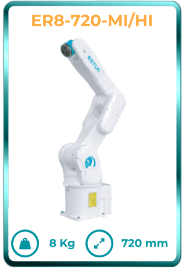 Robot industrial chino de calidad en México modelo Estun ER8-720-MI/HI