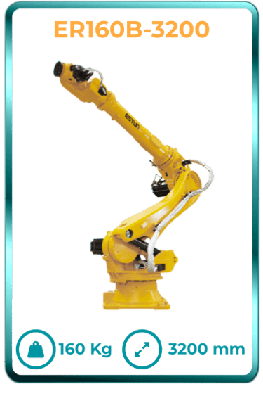 Robot industrial chino de calidad en México tipo Estun 6ejes modelo ER160B-3200
