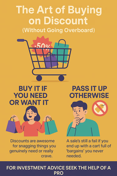 Smart Spending Rule: Buy What You Need, Not Just Because It’s on Sale