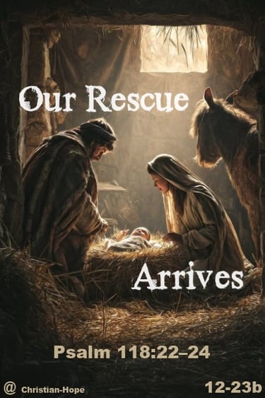 Our Rescue Arrives