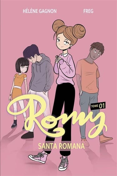 Page couverture du premier tome de la série de roman