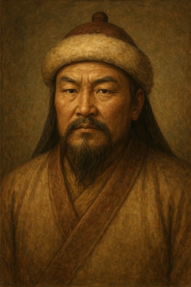 Čingischano DI portretas