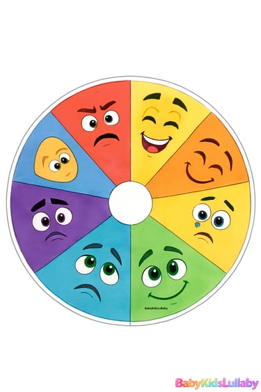 babykidslullaby Printable Emotional Tools ,printable coloring emotion wheel