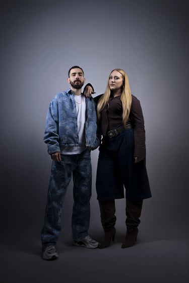 Müzik grubu basın kiti (EPK) çekimleri