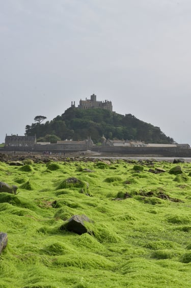 "The Mount" - St. Michael's Mount. Mount Bay, England