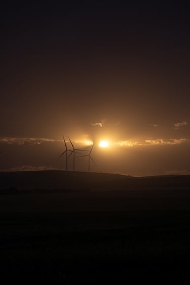 Wind Turbines at Hummocks Station, SA