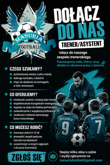 Masuria Iława - dołącz do nas
