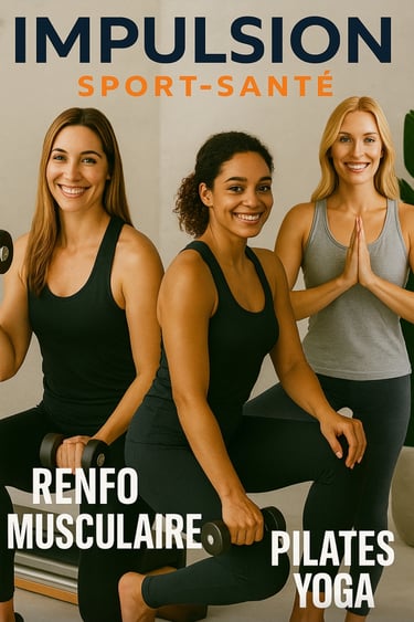 pilates yoga renfo musculaire