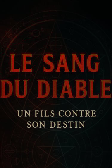 Le Sang du Diable - Un Fils Contre SonDestin thriller surnaturel France Belgique Quebec Suisse