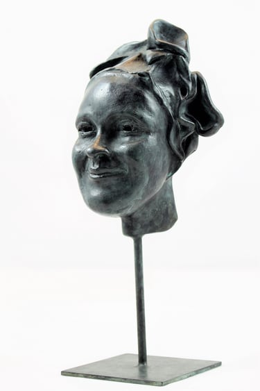 Sourire, n°1/8, bronze, 24x12x8cm